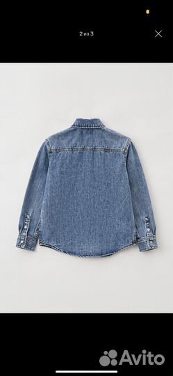Рубашка джинсовая на мальчика
