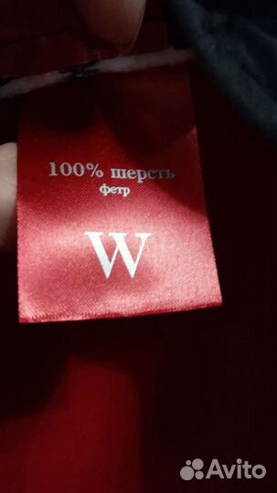 Шляпа фетровая женская