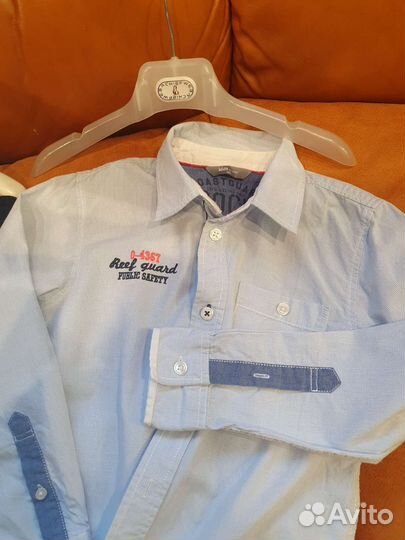 Рубашка детская + бриджи, рост 122 см
