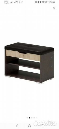 Обувница в прихожую с сиденьем