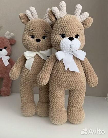 Вязаные игрушки ручной работы