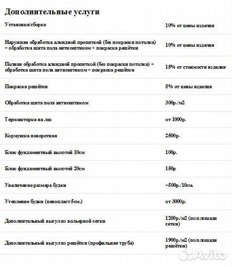Вольер для собак уличный с зимником М-9-2