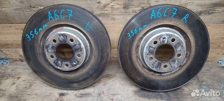 Суппорта передние 356мм. Audi A6 C7