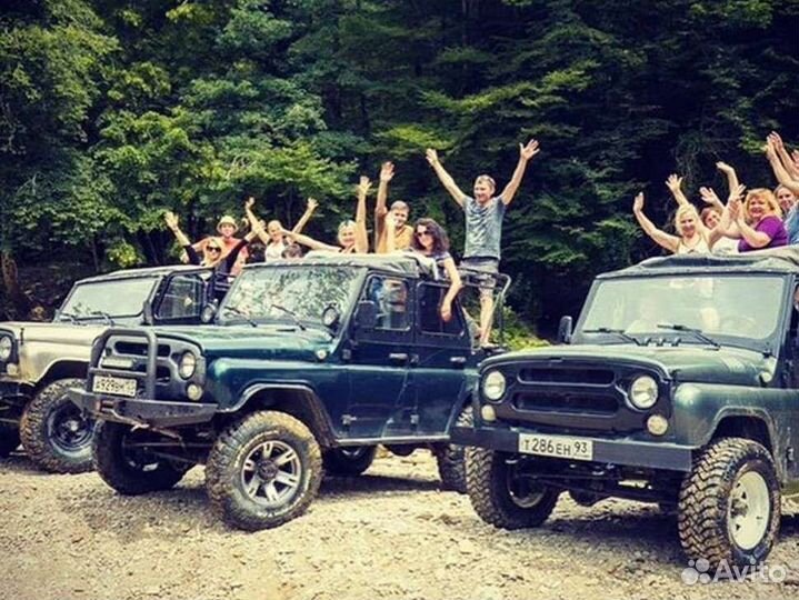 Абхазия джип тур