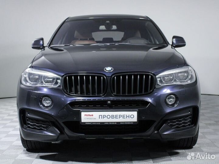 BMW X6 3.0 AT, 2017, 107 500 км