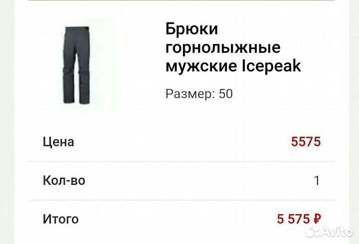 Горнолыжный / Сноуборд костюм icepeak