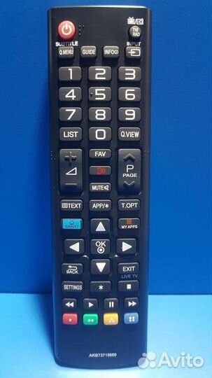 Пульт для тв LG AKB73715669 Smart 3D (# 1619)