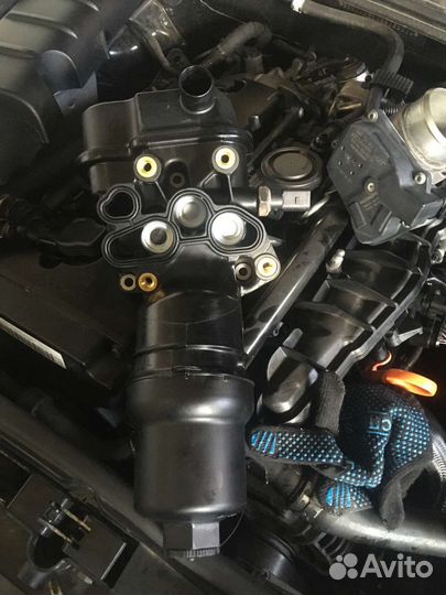 Корпус масляного фильтра 2.0 FSI