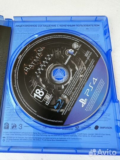 Batman рыцарь аркхема ps4