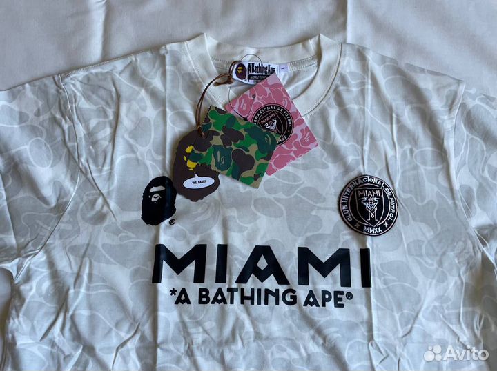 Футболка Bape inter Miami