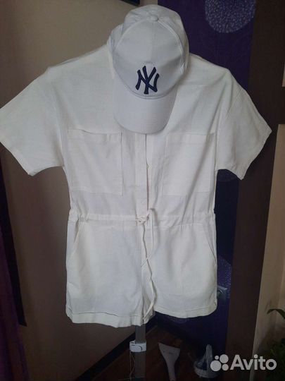 Комбенезон летний, льняное. размер s