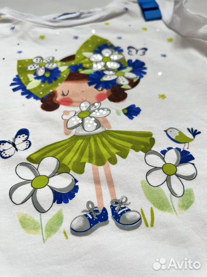 Комплект летний Mayoral для девочки 98-128