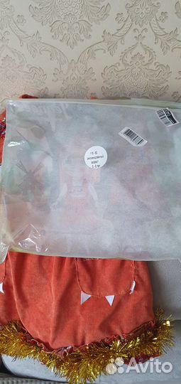 Новогодний костюм лисичка