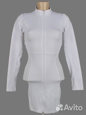 Платье prettylittlething белое