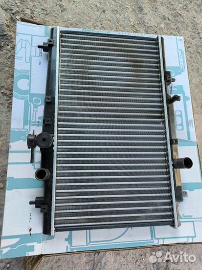 Радиатор охлаждения geely mk