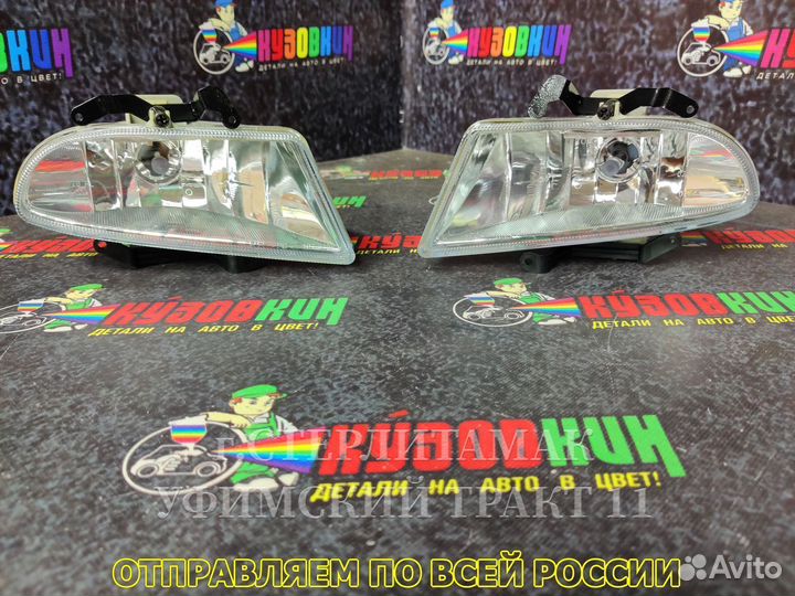 Фара противотуманная левая Hyundai Accent
