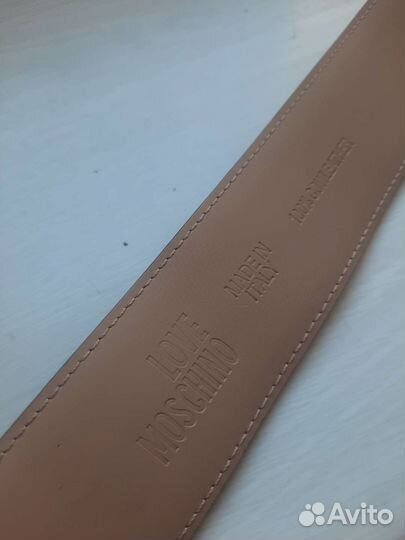 Ремень женский кожаный черный