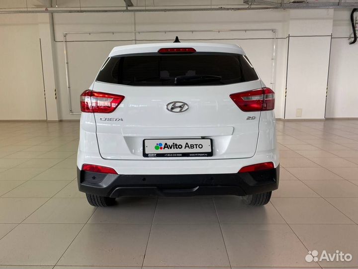 Hyundai Creta 2.0 AT, 2018, 71 000 км