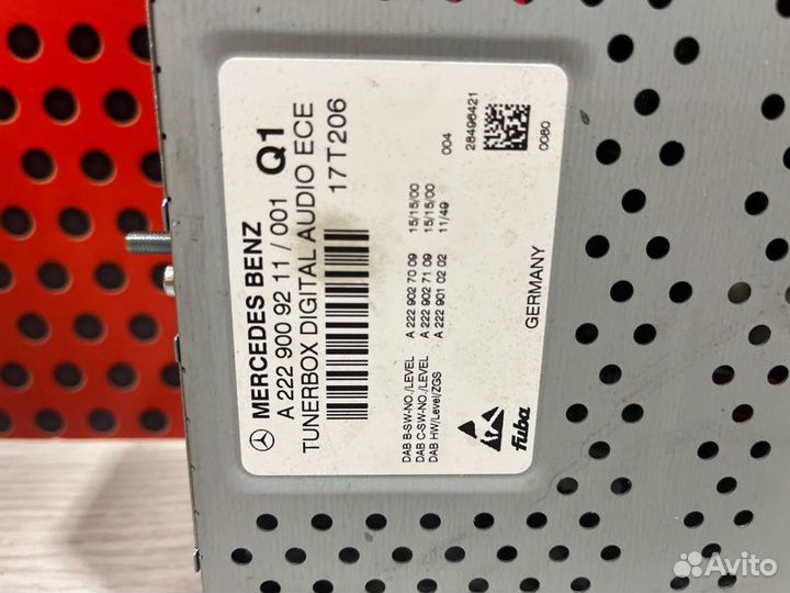 TV Тюнер Mercedes-Benz Gle W166 2018