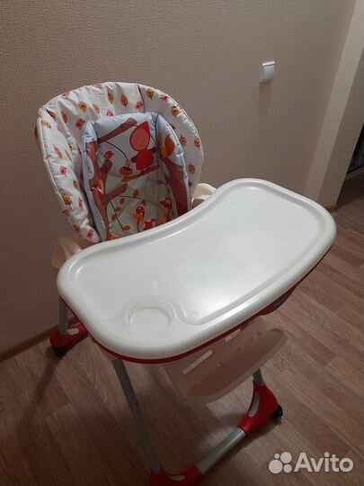 Стульчик для кормления chicco polly