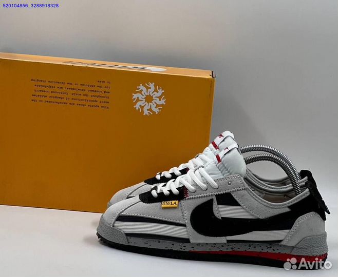 Кроссовки Nike Cortez Union Grey (Арт.48529)