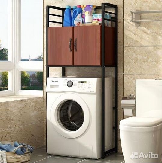 Стеллаж под стиральную машину в стиле лофт