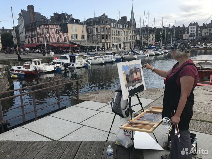 HD42 Яхты Онфлера. Франция, кисти Анны Давыдченко