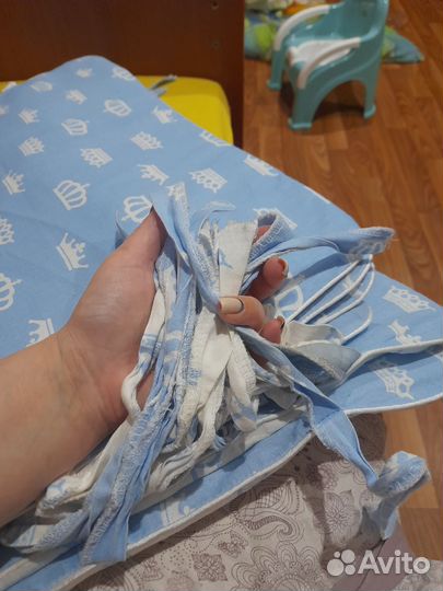 Бортики в детскую кроватку