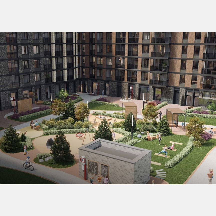 1-к. квартира, 34,4 м², 12/14 эт.