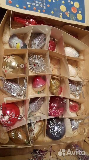 Советские елочные игрушки