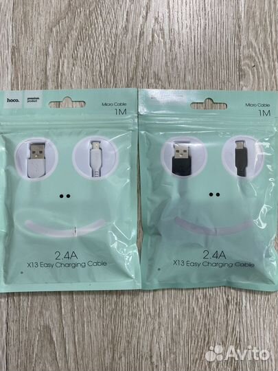 Кабель USB hoco для micro USB X13 series 1m