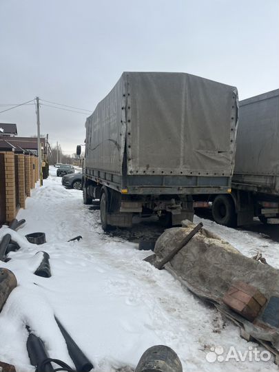 Тентованный грузовик МАЗ 5336, 2002