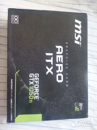 Видеокарта gtx 1050 ti 4gb