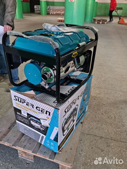 Электрогенератор бензиновый super GEN WX-3500Е