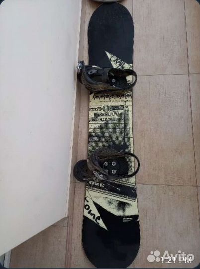 Сноуборд rome с креплениями