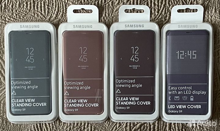 Чехол на Samsung S9 / Note8 Clear View Оригинал