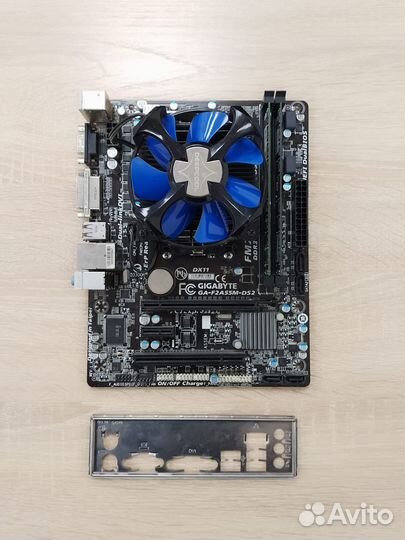 Gigabyte F2A55M-DS2 + AMD A10 5800K + 8Gb