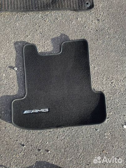 Коврики ворсовые в машину AMG