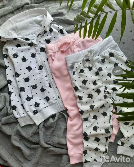 Вещи пакетом на девочку Новые 110см (4-5лет)