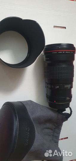 Объектив Canon ef 200 mm 2.8l ii