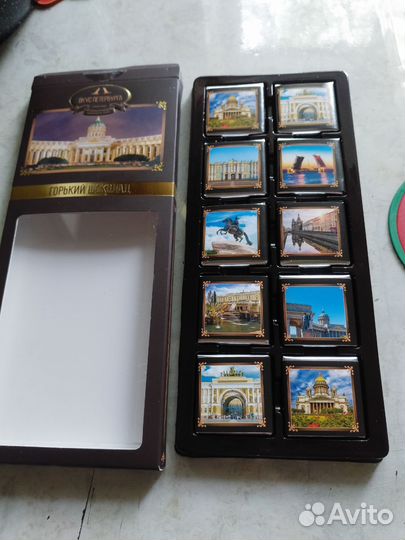 Упаковка от Питерского шоколада