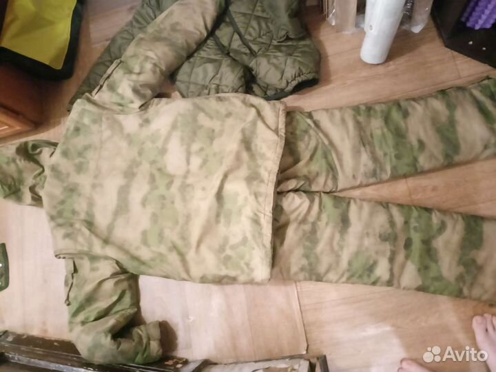 Бушлат военный зимний мох