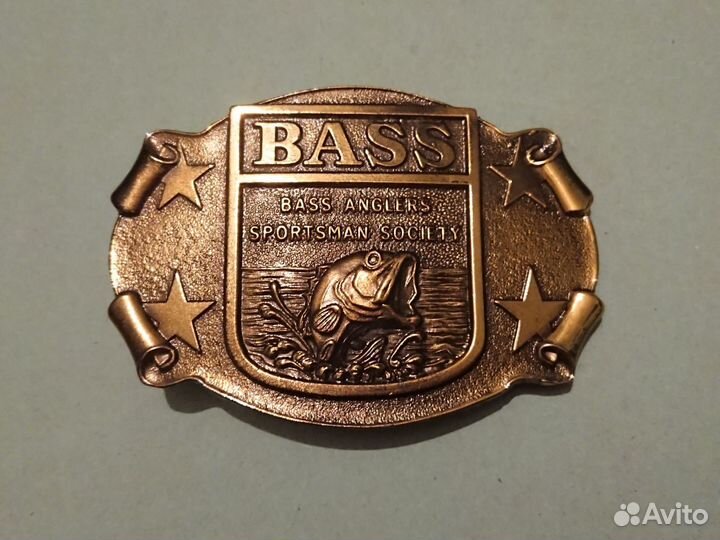 Пряжка Bass Anglers Sportsman Society
