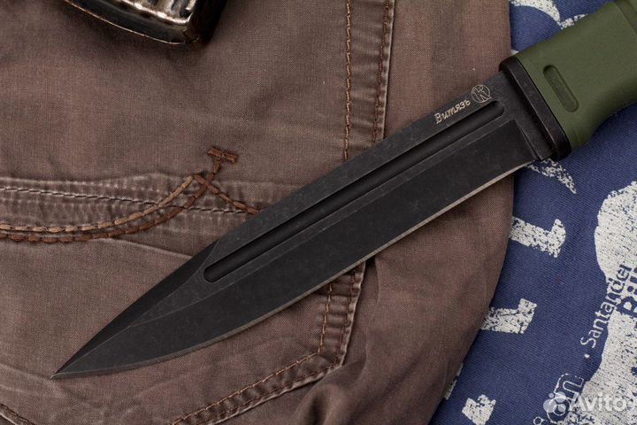Нож туристический Кизляр Витязь хаки