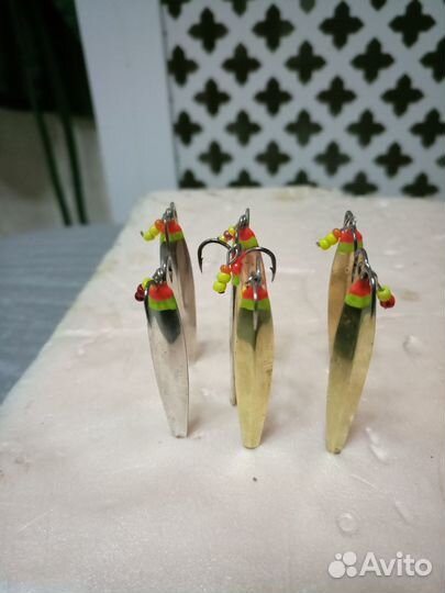 Зимние блесны на окуня ручной работы