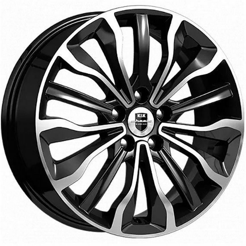 Диски K&K Атакама 6.5x17 5x114.3 ET50 D67.1 Алмаз черный