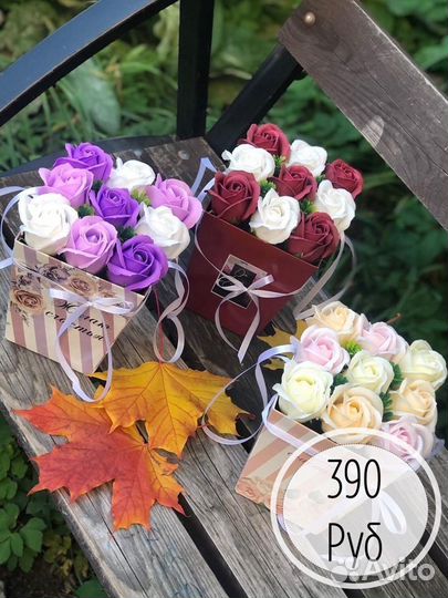 Мыльные цветы