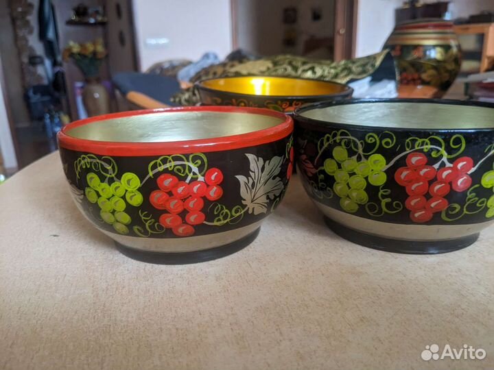 Хохлома пиалки
