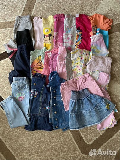 Пакет вещей на девочку рост 110-116