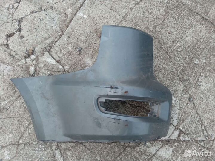 Бампер задний левый Mitsubishi Outlander XL